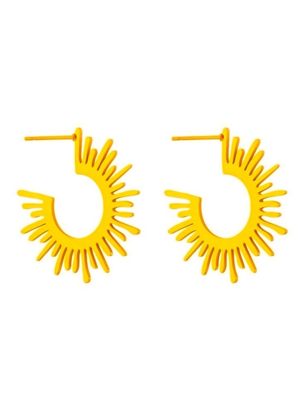 🍒3/$30 New Radiant Sun Stud Earrings